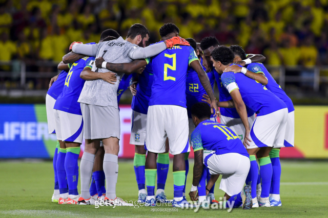 Seleção Brasileira./Getty Images Coreia